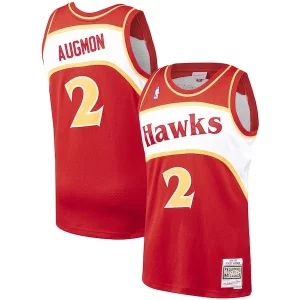 Stacey Augmon Atlanta Hawks 1991/92 Hardwood Classics Swingman Distingué Jersey Red