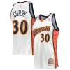 Stephen Curry Golden State Warriors 2009/10 Tendance Hardwood Classics Authentic Jersey White