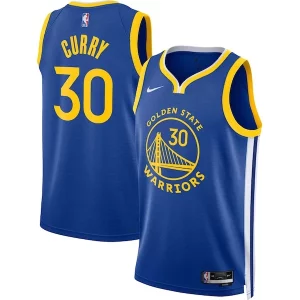 Stephen Curry Golden State Warriors Collectible Nike Unisex Swingman Jersey Icon Edition Royal/White