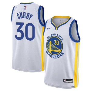 Stephen Curry Golden State Warriors Nike Youth Performance Classique Swingman Jersey Association Edition White