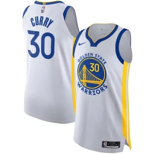 Stephen Curry Golden State Warriors Nike Élégant Authentic Jersey Association Edition White