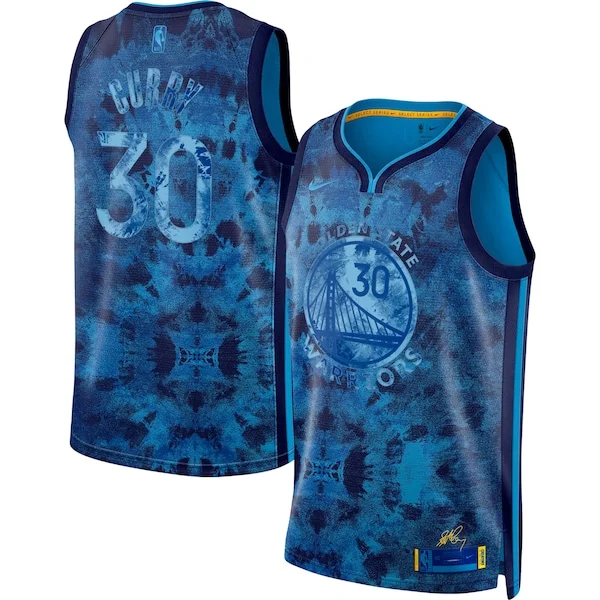Stephen Curry Golden State Warriors Nike Unisex Select Series Swingman Jersey Captivant Royal