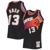 Steve Nash Phoenix Exquisite Suns 1996/97 Hardwood Classics NBA 75th Anniversary Diamond Swingman Jersey Black