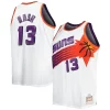Steve Nash Phoenix Haut de gamme Suns Big & Tall Hardwood Classics 1996/97 Swingman Jersey White/Black