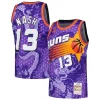 Steve Nash Phoenix Suns 1996/97 Hardwood Classics Asian Heritage 6.0 Swingman Throwback Player Jersey Luxueux Purple