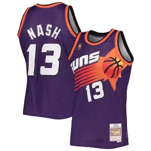 Steve Nash Phoenix Suns 1996/97 Hardwood Personalisable Classics Swingman Jersey Purple