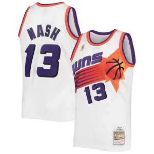 Steve Nash Phoenix Suns 2001/02 Hardwood Classics Swingman Jersey Classique White/Purple