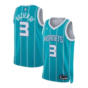 Terry Rozier Charlotte Hornets Vibrant Jordan Brand Unisex Swingman Jersey Association Edition Teal