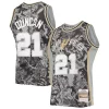 Tim Duncan San Antonio Spurs Hardwood Classics 1998/99 Lunar New Year Refiné Swingman Jersey Black