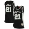 Tim Duncan San Antonio Spurs Women's 1998/99 Hardwood Classics Swingman Exclusif Jersey Black