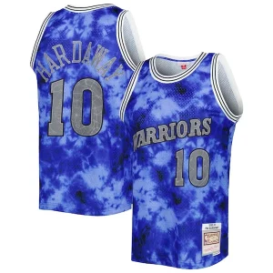 Tim Hardaway Golden State Warriors 1990/91 Galaxy Swingman Exclusif Jersey Blue
