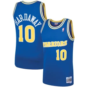 Tim Hardaway Golden State Warriors 1990/91 Hardwood Classics Swingman Jersey Royal Moderne