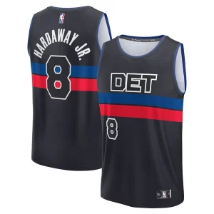 Tim Hardaway Jr. Detroit Pistons Youth Exclusif Fast Break Player Jersey Statement Edition Black