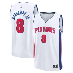 Tim Hardaway Jr. Detroit Pistons Youth Fast Break Replica Exceptionnel Player Jersey Association White Edition