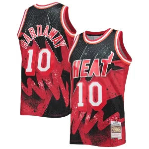 Tim Hardaway Miami Heat Hardwood Classics 1996/97 Hyper Hoops Exceptionnel Swingman Jersey Scarlet