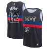 Tobias Harris Detroit Pistons Youth Fast Break Player Jersey Statement Edition Black Notable