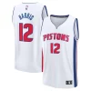 Tobias Harris Detroit Sophistiqué Pistons Youth Fast Break Replica Player Jersey Association White Edition