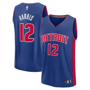 Tobias Harris Tendance Detroit Pistons Fast Break Replica Player Jersey Icon Edition Blue
