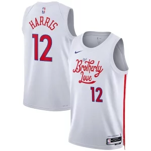 Tobias Harris Philadelphia 76ers Nike Unisex 2022/23 Swingman Jersey Premium City Edition White