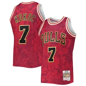 Toni Kukoc Chicago Bulls Hardwood Classics 1997/98 Lunar New Year Swingman Commémoratif Jersey Red