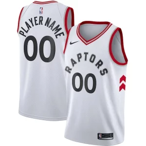 Toronto Raptors Confortable Nike 2020/21 Swingman Custom Jersey Association Edition White