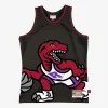 Toronto Raptors Hardwood Classics Luxueux Blown Out Fashion Jersey Black