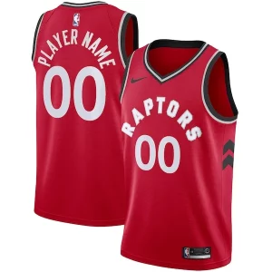 Toronto Raptors Nike 2020/21 Swingman Custom Jersey Icon Edition Red Refiné
