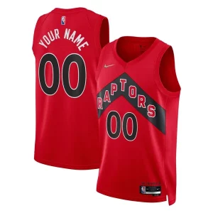 Toronto Raptors Nike Haut de gamme 2021/22 Diamond Swingman Custom Jersey Icon Edition Red