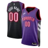 Toronto Raptors Nike Unisex Adult Swingman Custom Jersey Classic Edition Purple Premium