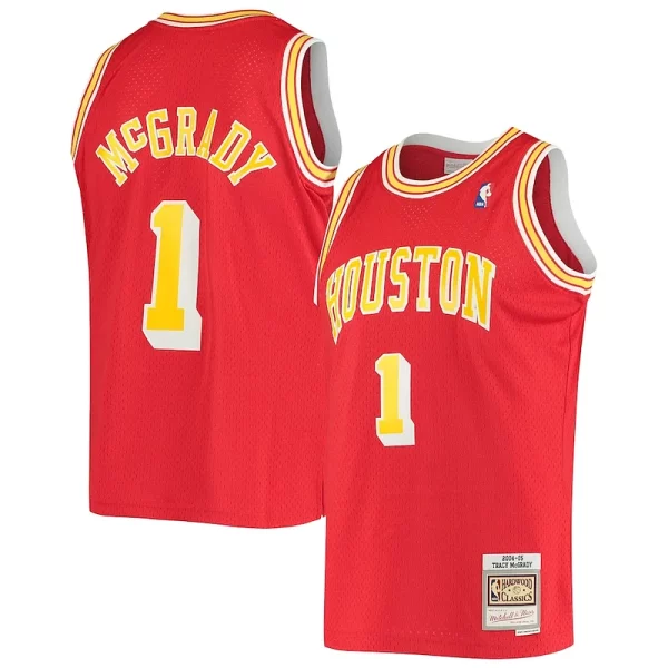 Tracy Magnifique McGrady Houston Rockets 2001/02 Hardwood Classics Swingman Jersey Red