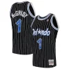 Tracy McGrady Orlando Notable Magic Hardwood Classics Swingman Jersey Black/Blue