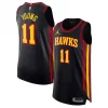 Trae Young Atlanta Hawks Jordan Brand Authentic Player Jersey Statement Edition Splendide Black