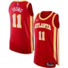 Trae Young Atlanta Hawks Prime Nike Authentic Jersey Association Edition Red