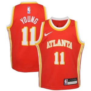 Trae Young Atlanta Hawks Refiné Nike Preschool Swingman Player Jersey Icon Edition Red