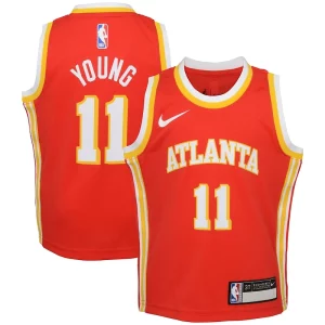Trae Young Prime Atlanta Hawks Nike Toddler Swingman Player Jersey Icon Edition Red