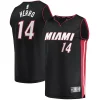 Tyler Herro Miami Heat Fast Break Exclusif Replica Jersey Icon Edition Black