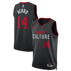Tyler Herro Miami Heat Nike Unisex 2023/24 Swingman Jersey Black City Bold Edition