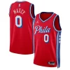 Tyrese Maxey Admirable Philadelphia 76ers Jordan Brand Unisex Swingman Jersey Statement Edition Red
