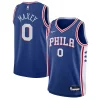 Tyrese Maxey Exceptionnel Philadelphia 76ers Nike Youth Swingman Jersey Icon Edition Royal