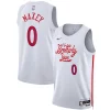 Tyrese Maxey Philadelphia 76ers Nike Vibrant Unisex 2022/23 Swingman Jersey City Edition White