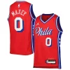Tyrese Maxey Philadelphia 76ers Premium Jordan Brand Youth Swingman Jersey Statement Edition Red