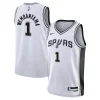 Victor Wembanyama San Antonio Spurs Nike Bold Youth Swingman Jersey Association Edition White
