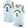 Victor Wembanyama San Antonio Spurs Nike Unisex 2024/25 Swingman Moderne Player Jersey City Edition Light Blue