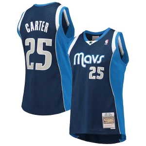 Vince Carter Dallas Mavericks 2011/12 Hardwood Classics Swingman Bold Jersey Navy