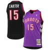 Vince Carter Toronto Bold Raptors 1999/2000 Hardwood Classics Authentic Jersey Purple