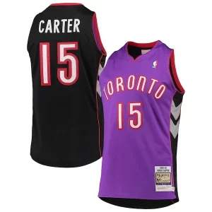 Vince Carter Toronto Bold Raptors 1999/2000 Hardwood Classics Authentic Jersey Purple