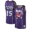 Vince Carter Toronto Collectible Raptors 1998/99 Hardwood Classics Swingman Jersey Purple/White