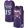Vince Carter Toronto Raptors 1998/99 Big & Tall Hardwood Classics Swingman Jersey Purple/White Sophistiqué