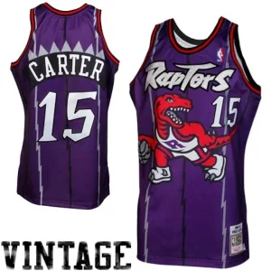Vince Carter Toronto Raptors 1998/99 Distingué Throwback Authentic Jersey Purple