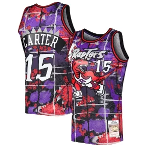 Vince Carter Toronto Raptors 1998/99 Hardwood Classics Lunar Confortable New Year Swingman Jersey Purple
